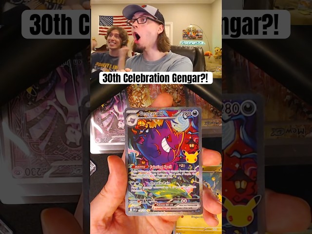 Let’s go!! GENGAR!! #pokemon #pokemoncards #pokemon30thanniversary #30thcelebration #gengar