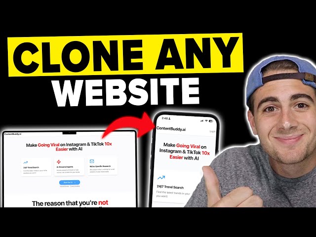 This NEW AI Agent Lets You Clone Any App or Website in Minutes (no coding needed)