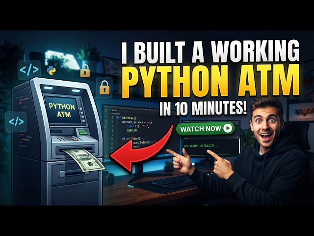 Coding an ATM Machine in Python: The Ultimate Beginner Project