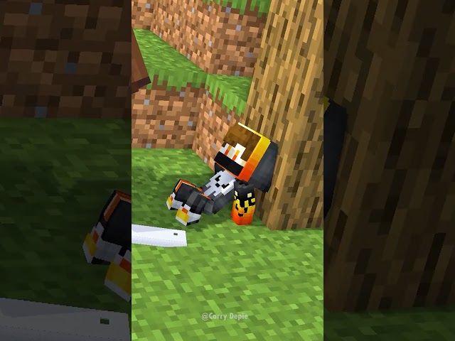 I become Sniper #minecraftshorts #minecraft