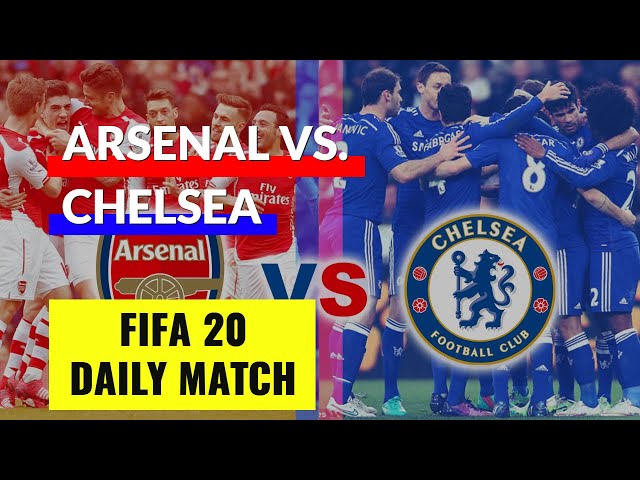 FIFA 20 Daily Match | Arsenal vs Chelsea | The Emirates FA Cup Final