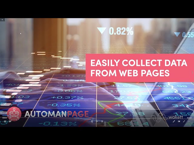AUTOMANPAGE | The web pages data grabber