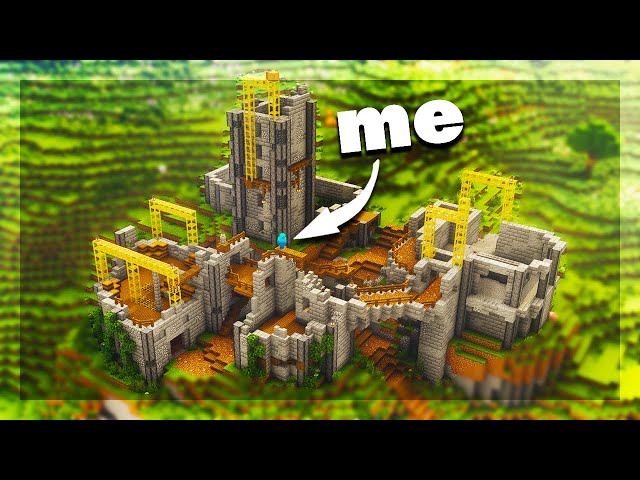 Building A Minecraft Castle With No Plan