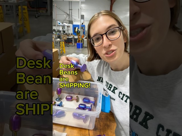 CayleeHarper.com for all your billet titanium desk bean needs