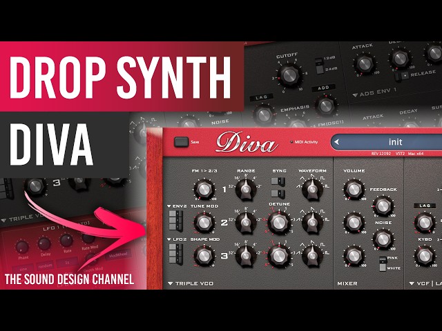 DIVA Tutorial | Gnarly DROP Lead | Melodic Techno and Trance | Artbat, Massano