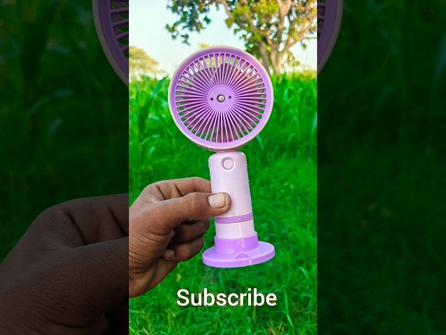 How To Repair A Mini Portable Fan | Easy Rechargeable Fan Repair 🔧⚡