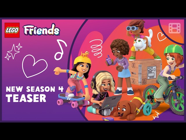 💜 NEW Season 4 Teaser | What's Coming Up? 👀 | LEGO Friends: The Next Chapter