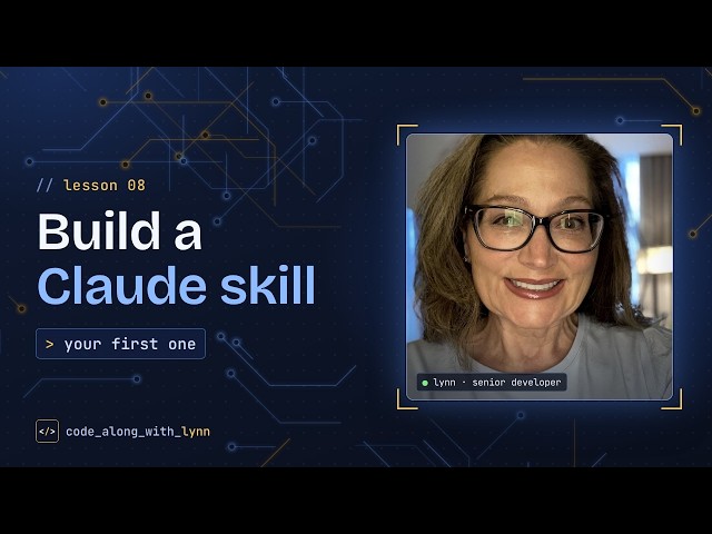 Build Your First Claude Skill (Beginner Tutorial)