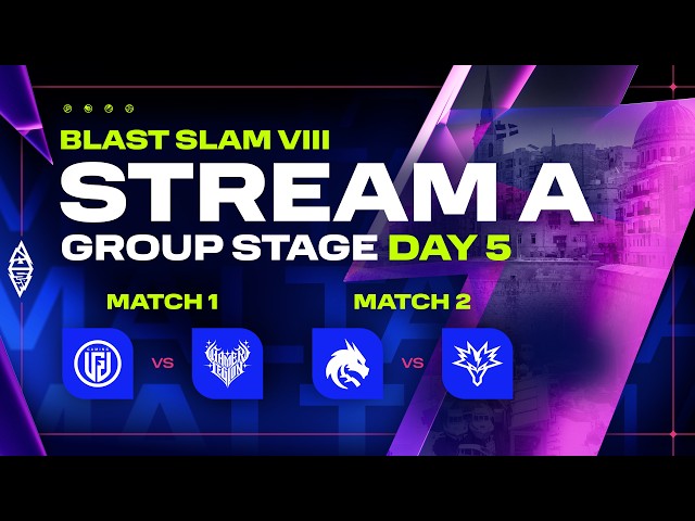 [A] BLAST SLAM VIII, Group Stage, Day 5 - LGD Gaming vs GamerLegion, Team Spirit vs Team Yandex