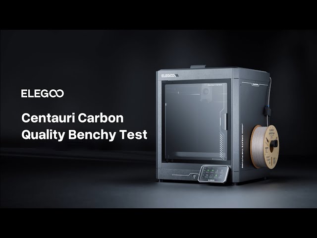 Quality Benchy Test on the Elegoo Centauri Carbon 3D Printer.