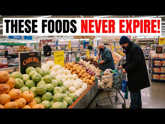The 10 Walmart Foods That NEVER EXPIRE – Stock Up NOW!