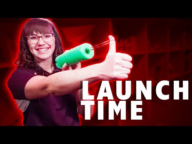 Engineer a pool noodle rocket | STEM Activity