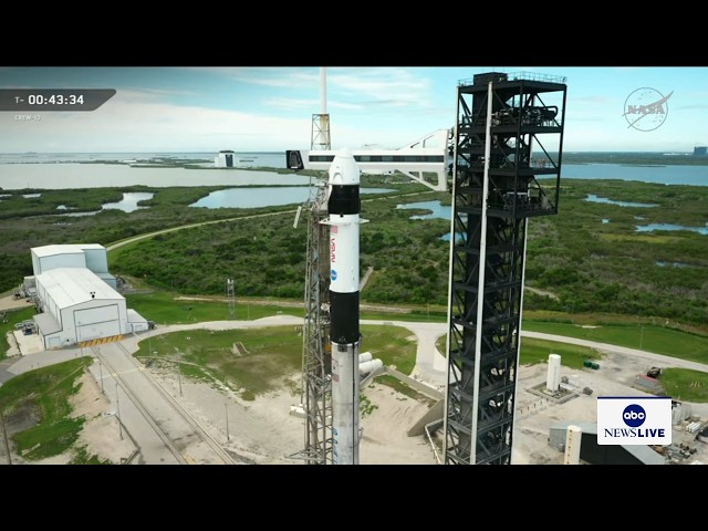 NASA’s SpaceX Crew-13 mission launches from Cape Canaveral Space Force Station