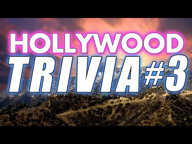 Pop Culture Quiz 3 - 10 Mixed Trivia Questions about Celebrities TV & Movie Roles