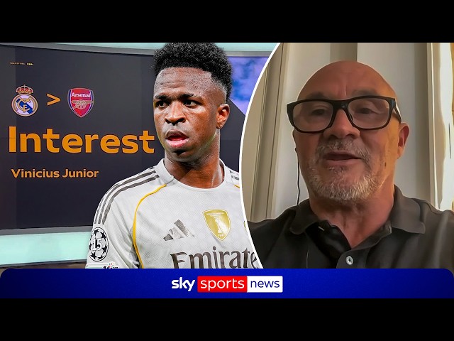 Why Real Madrid could sell Vinicius Jr | Terry Gibson discusses Arsenal target's options