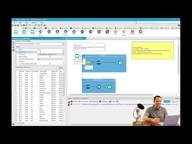 Alteryx Workflow Optimization
