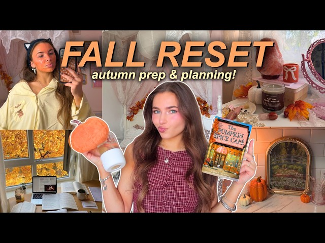 RESETTING MY LIFE FOR FALL 🍂 decorating, deep cleaning, & journaling