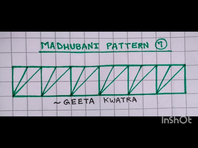 Madhubani Pattern Drawing Tutorial: Easy Step-by-Step Guide@geetakwatra699