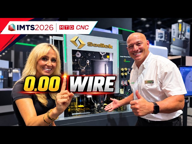 We’re LIVE on the Sodick stand at IMTS 2026!