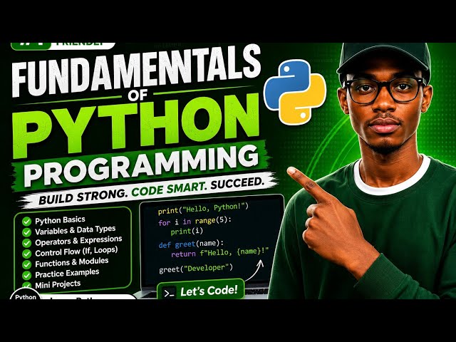 Python Basic Syntax Explained for Beginners | Learn Python Step by Step