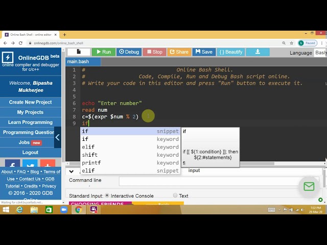 Shell Script Programming Part 1