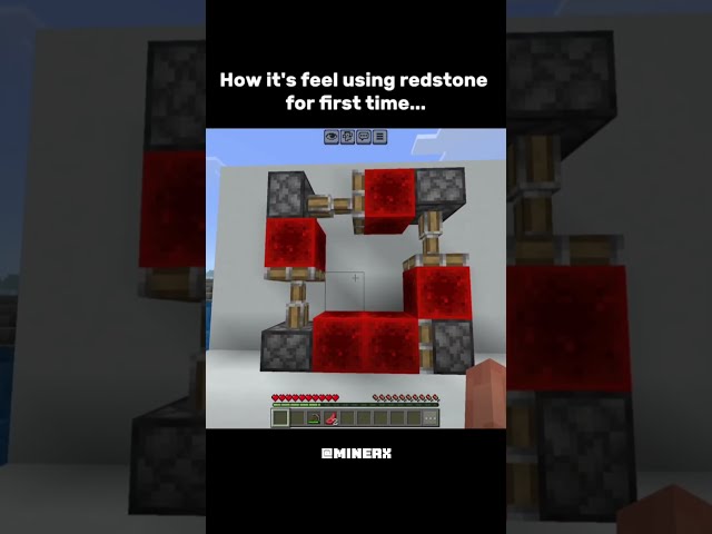 Real or fake redstone? #minecraft