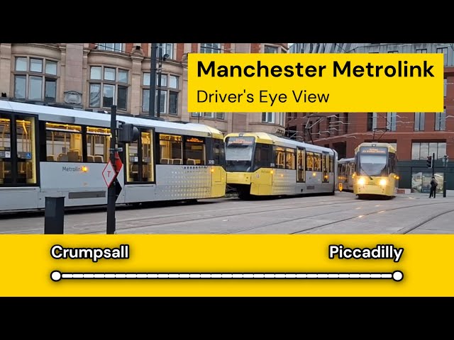 MANCHESTER METROLINK 03B (part route) – Crumpsall to Piccadilly – SOUTHBOUND (2025)