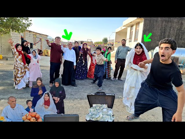 👰‍♂️🎊!"Bride's unexpected escape from forced marriage to an elderly man"