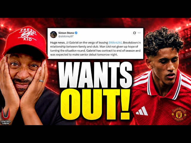 JJ GABRIEL WANTS TO LEAVE...WTF IS GOING ON AT MAN UNITED 🤬 (FLEX RANT)