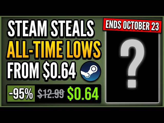 50 Steam Games Worth Buying Right Now (Up to 95% Off)