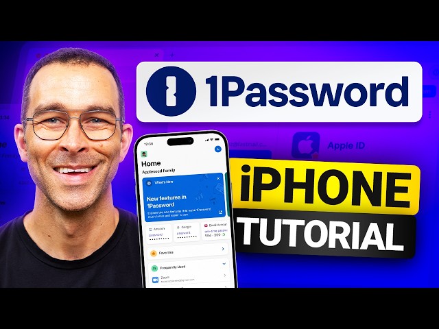 1Password iPhone TUTORIAL | How to Use 1Password Like a Pro 🔥