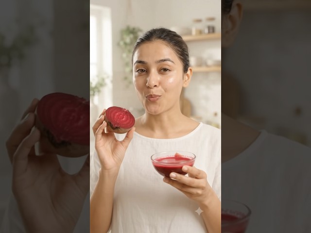 beetroot magic 🤩🥰 #aifunstudio #aianimation #ai #skincare #glowup