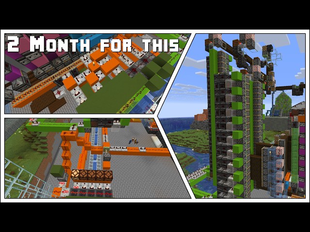 I Built the Hardest Wood Farm in Minecraft — Then Replaced It