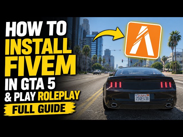 How to INSTALL FiveM in GTA 5 & PLAY RolePlay FULL GUIDE 2026