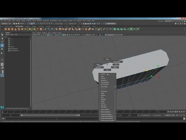 Maya Tutorials-  Low Poly Hand Pt. 1