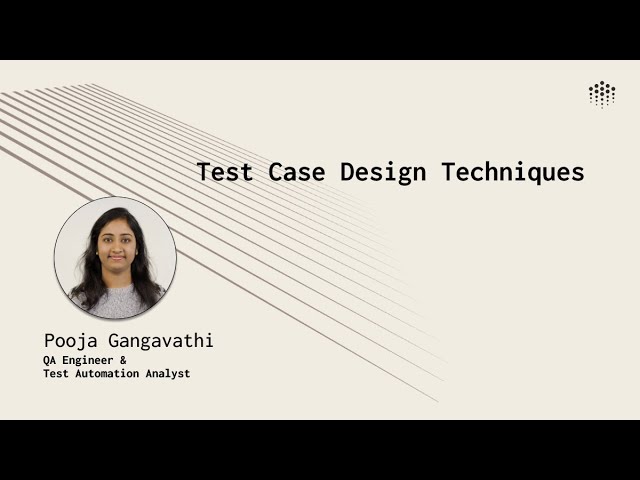 Test Case Design Techniques