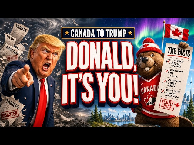 Canada to Trump: “It’s Not Canada, It’s You!” | Funny Tariff Parody Song