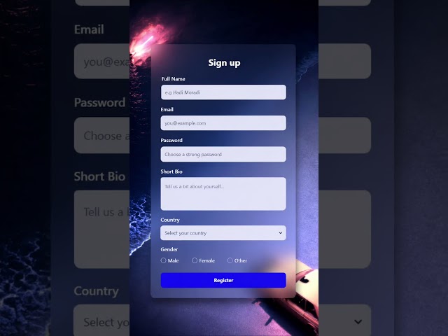 Check out our channel to see how to create attractive login forms, and make sure to subscribe ❤️🔥