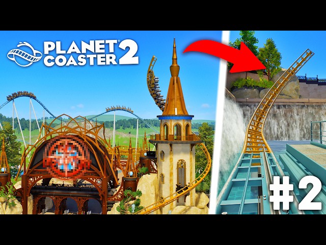 Planet Coaster 2 NEW Unique Roller Coaster in my Theme Park!