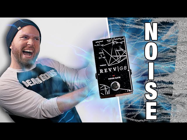 GR8 G8 M8 I R8 8/8- Revv G8 Gate Pedal Demo - METAL