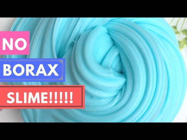 MAKING SLIME w/out BORAX!!!!! ||| 2 ingredients *ONLY*