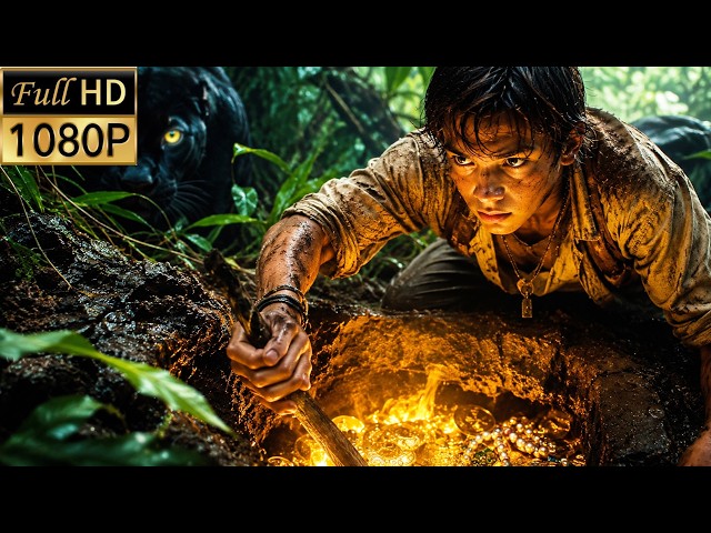🔥Raised by a Leopard, the Orphan Boy Finds a Hidden Treasure—Then Humans Find Him!