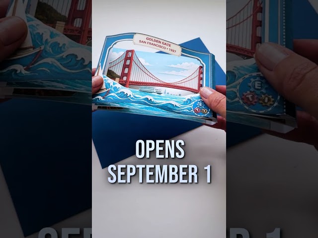 The Golden Gate Bridge Inside an Envelope