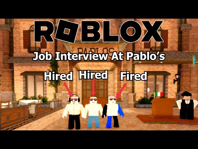 We Got Hired In A Roblox Game!
