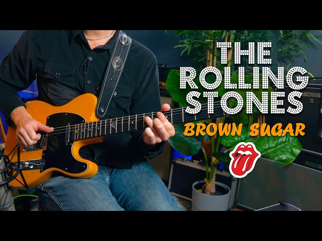 How to Play Brown Sugar in Open G Tuning - The Rolling Stones