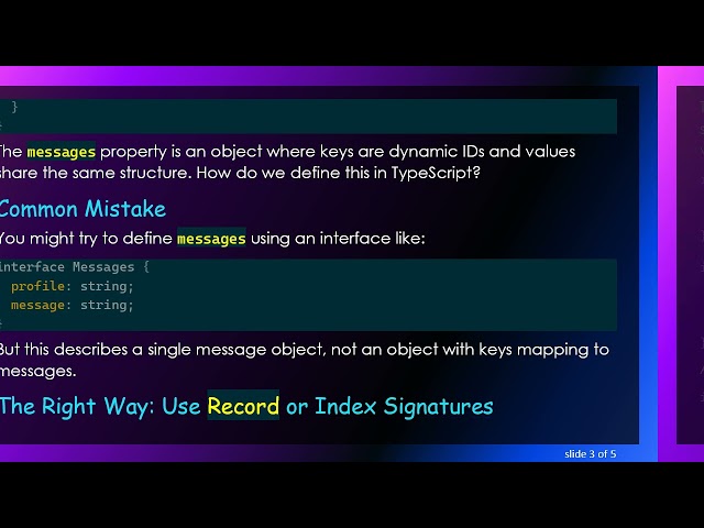 How to Define a TypeScript Interface for an Object with Dynamic id Keys