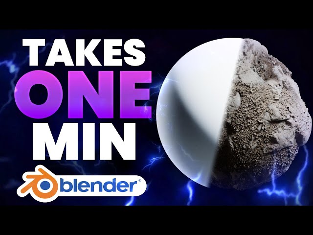 The FASTEST Way to Texture 3D Models in BLENDER! (Tutorial)