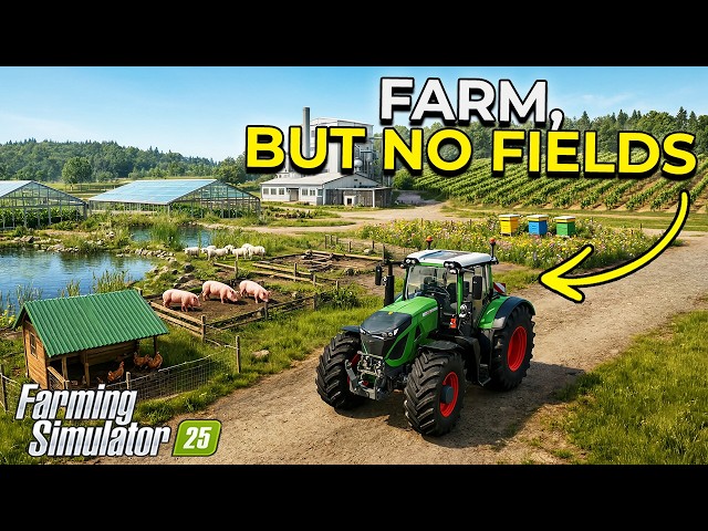 I Made $500,000 Without Growing a Single Crop! | Farming Simulator 25