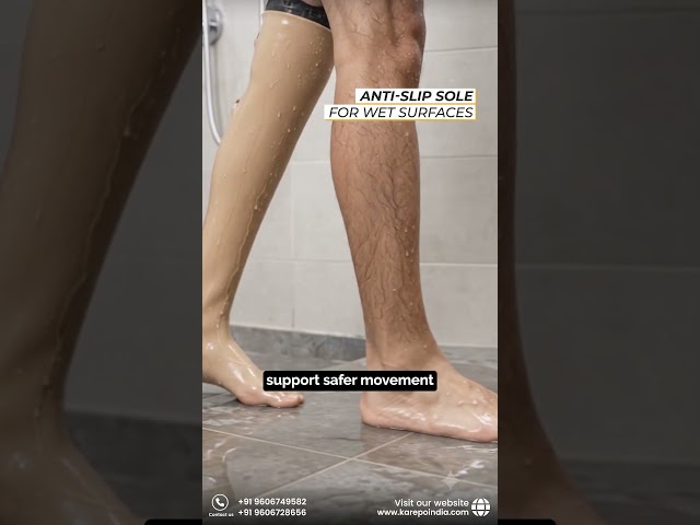 A Prosthesis Designed for the Shower 💧