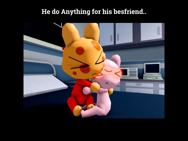 Would you do this for your bestfriend? #robloxanimation #shorts #roblox #animalhospital #cuteanomaly